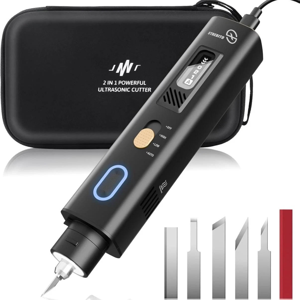 Handheld 2 In 1 Ultrasonic Cutter 40KHz & Polisher Multifunctional Cutting Tool gallery