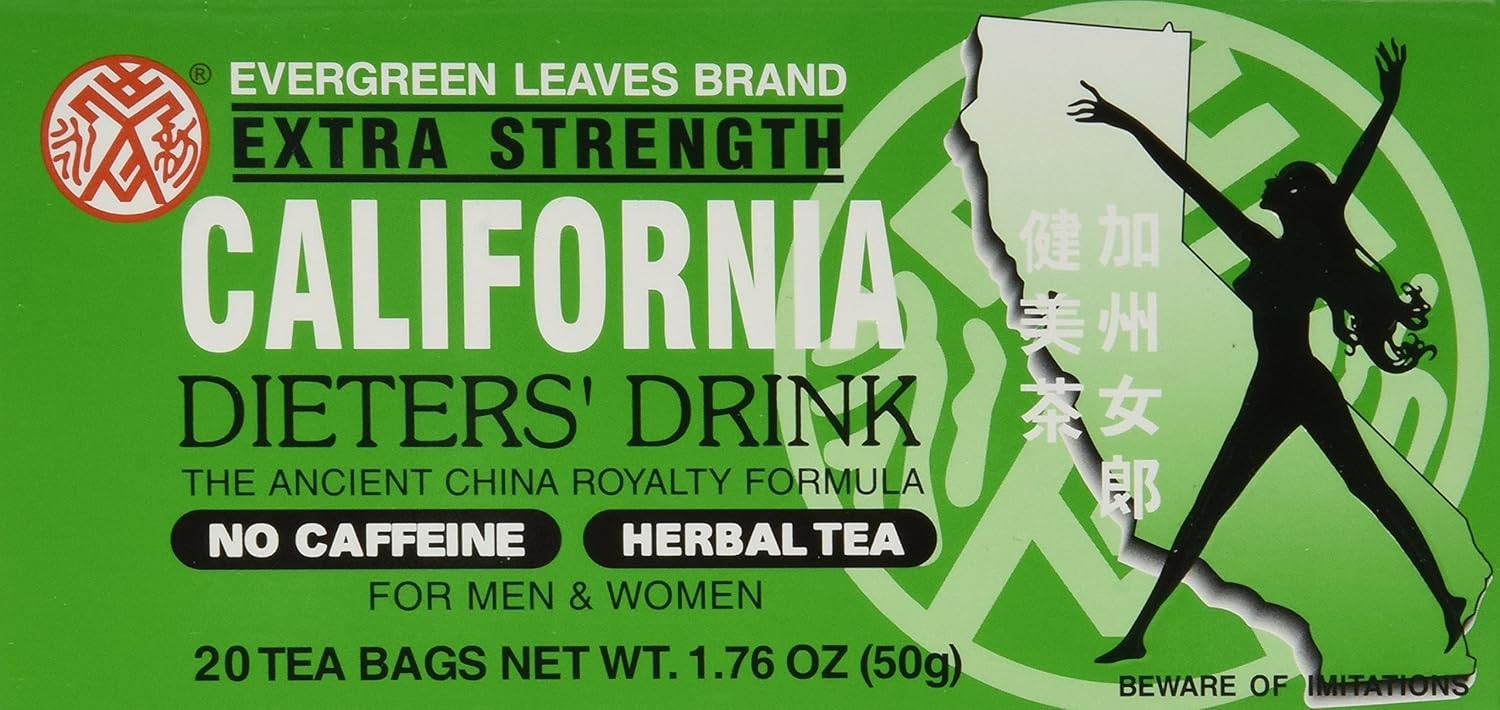 Dieter's Tea Extra Strength California Weight Loss Tea 20 Count Pack of 6 gallery