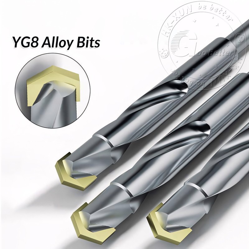 Stainless Steel Solid Carbide Carbide Tip TCT Drill Bits Twist 3mm-16mm gallery