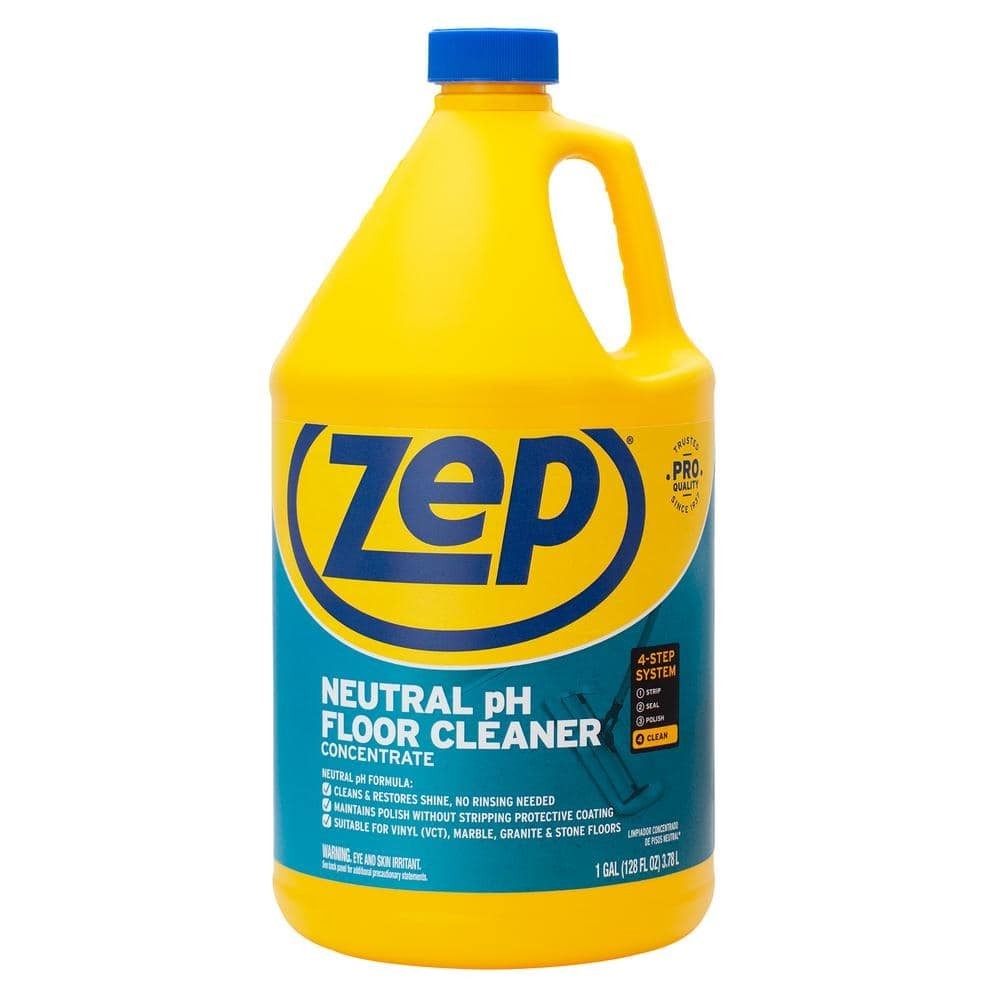 Zep Neutral PH Industrial Floor Cleaner - 1 Gallon - ZUNEUT128 - Concentrated gallery