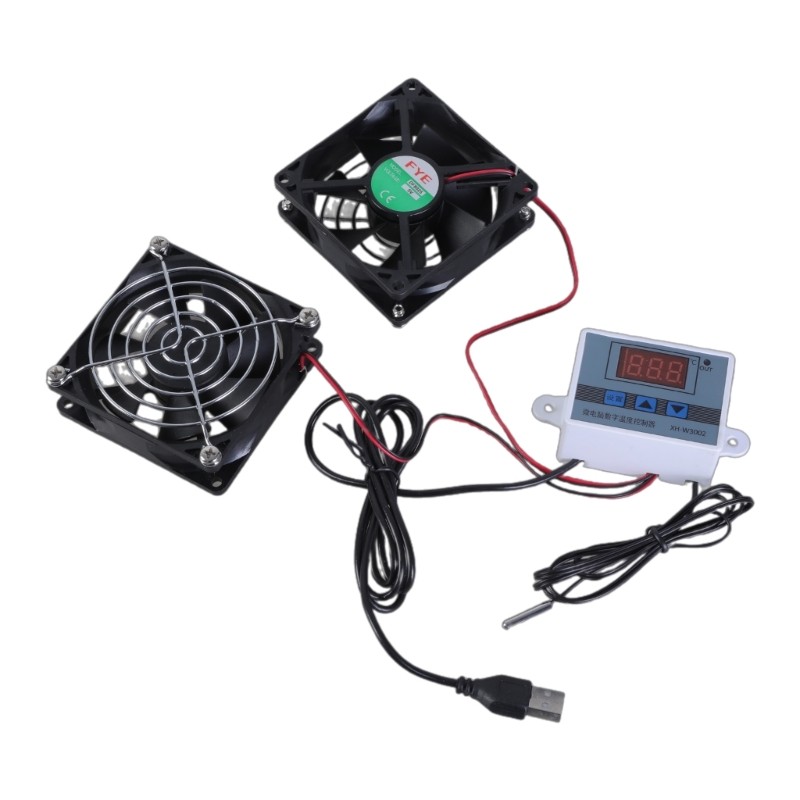 Versatile 80mm Fan for Efficient Cooling in Various Applications 30℃/ 35℃/ 40℃ gallery