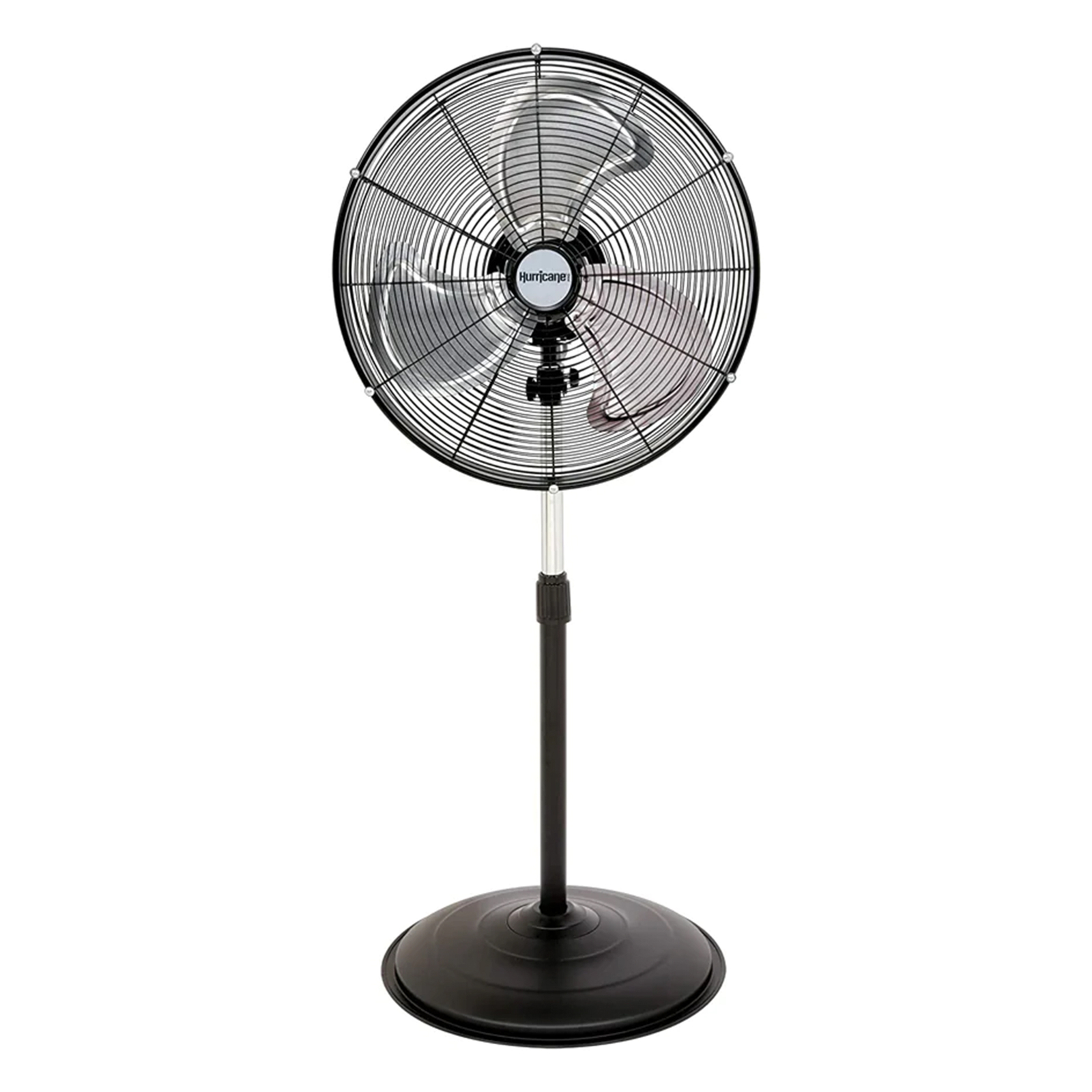 Hurricane Pro Series 20" High Velocity Oscillating Pedestal Fan, Black(Open Box) gallery