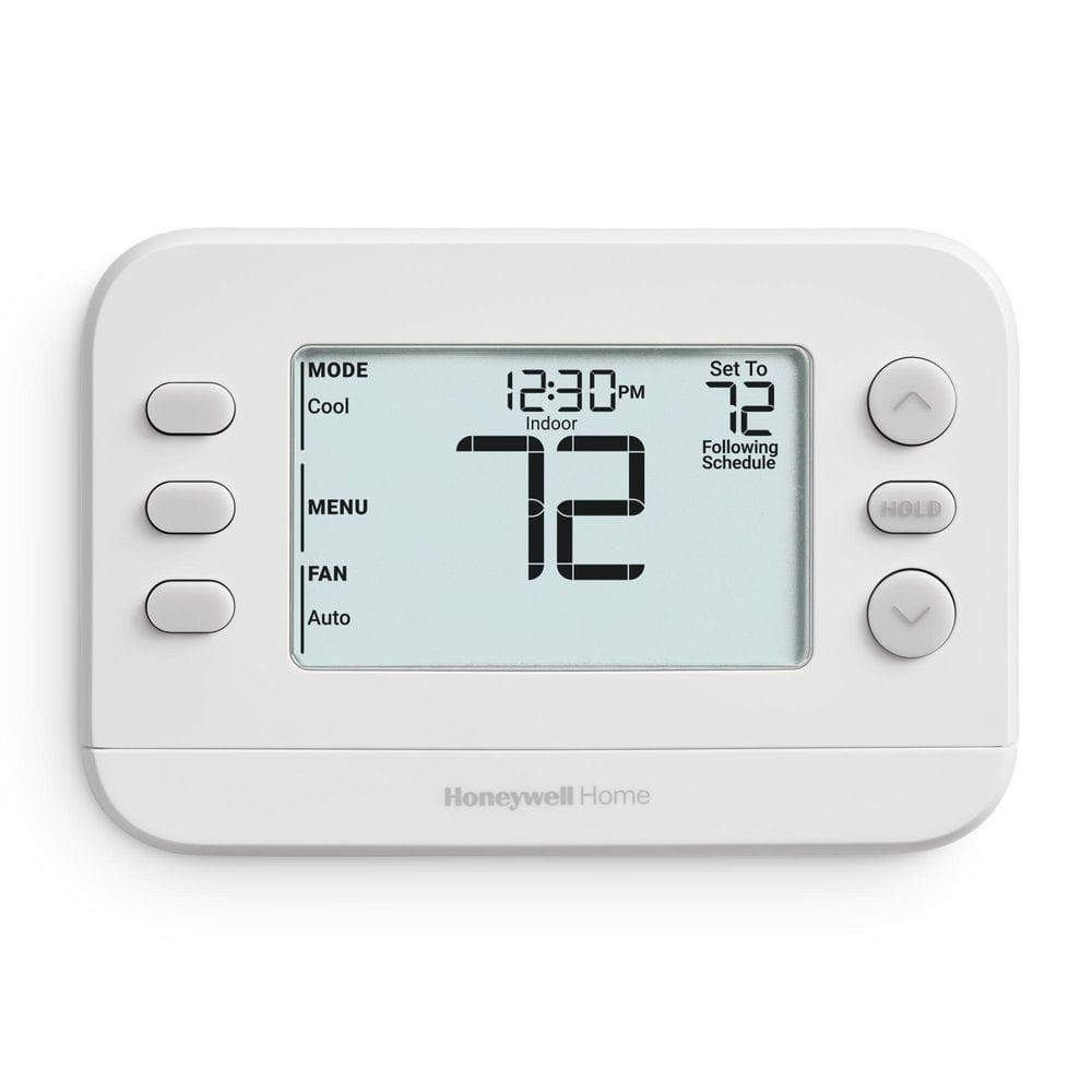 Honeywell Home X2P Programmable Thermostat, Single-Stage, 1-Heat/1-Cool