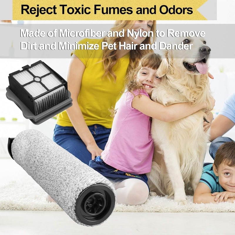 Replacement Brush Rollers and Filters for iFloor 3/Floor One S3 - 6 Piece Set gallery