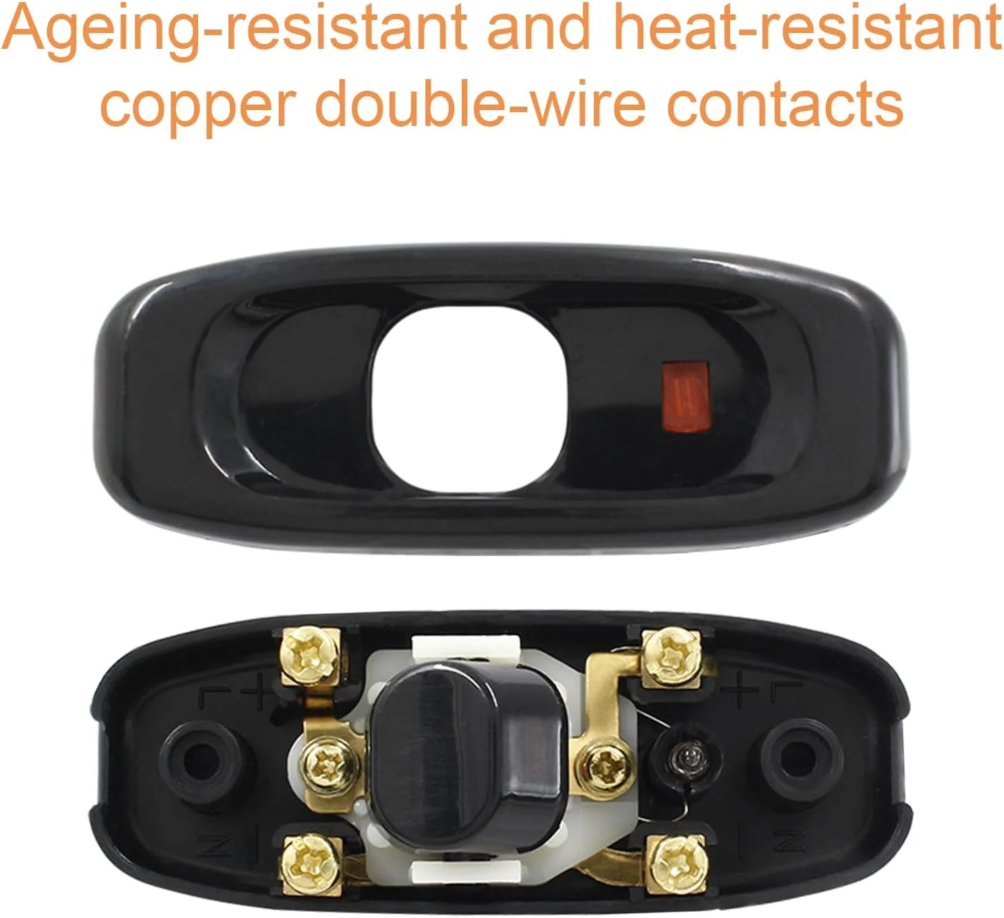 Inline Cord Switch, 2PCS On/Off Lamp Control Appliance Switch AC120V 10A, 250V 6 gallery