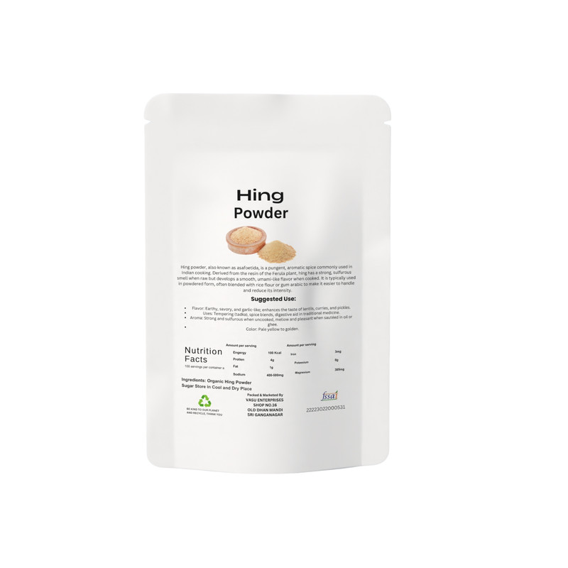 Authentic Hing Powder (Asafoetida) – Gluten-Free – Indian Cooking Spice gallery