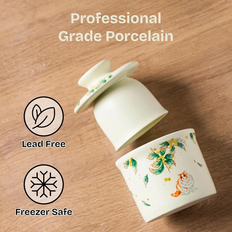 Pottery Butter Keeper Crock Ceramic Butter Dish with Water Line for Countertop gallery