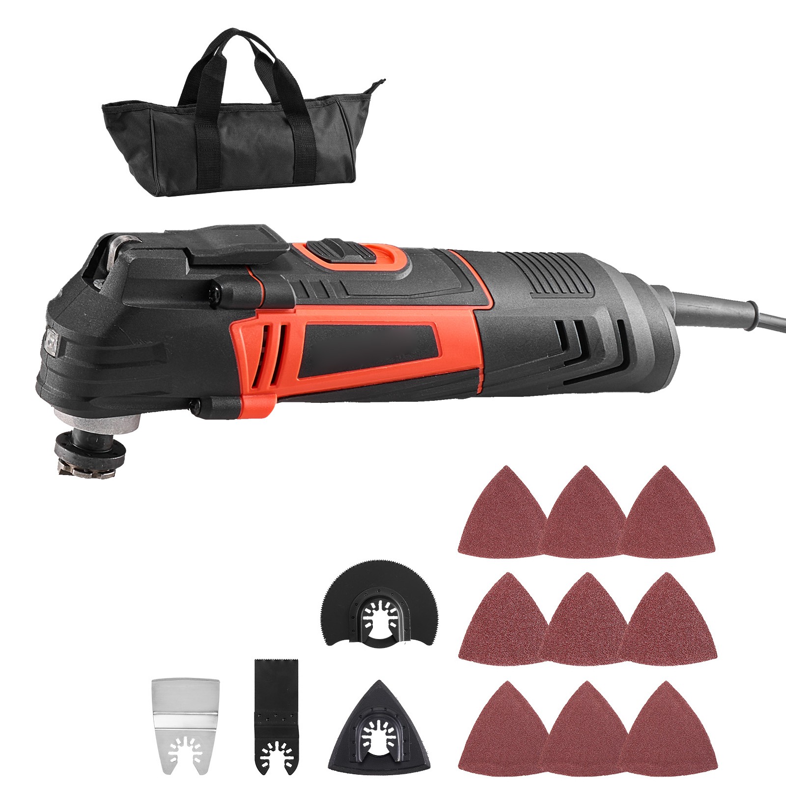 Uimoso Corded Oscillating Multitool, 3A Power, 6 Adjustable Speed Settings gallery
