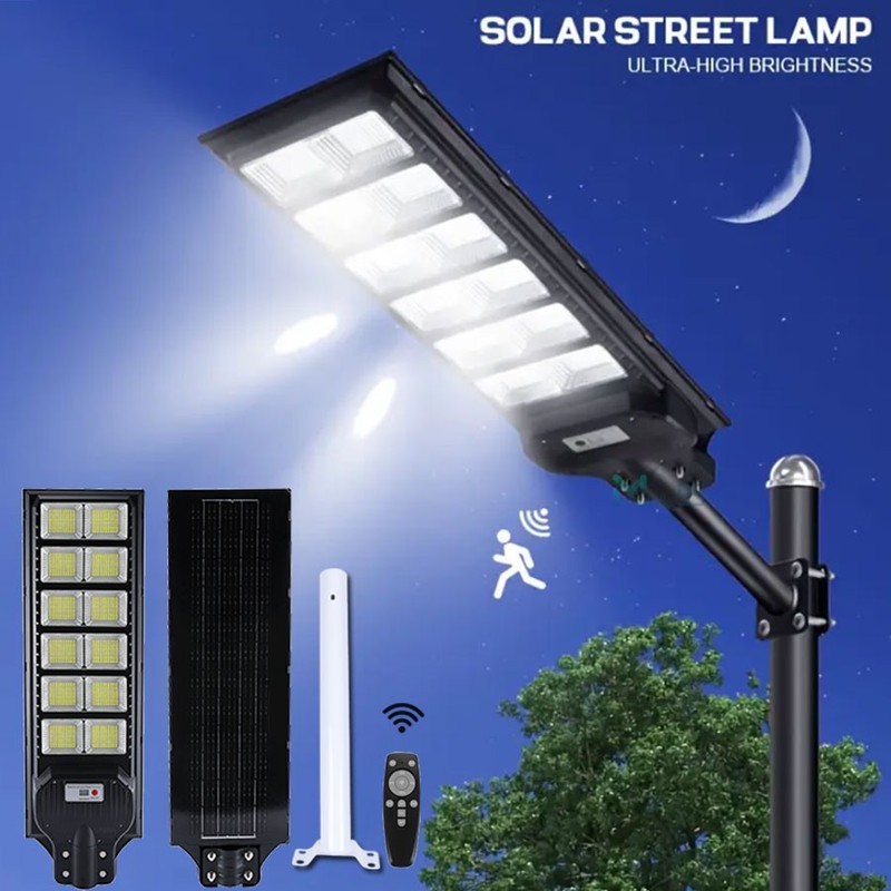 Solar Street Light, Commercial Grade Solar Lights Outdoor IP67 Waterproof, 9000W gallery