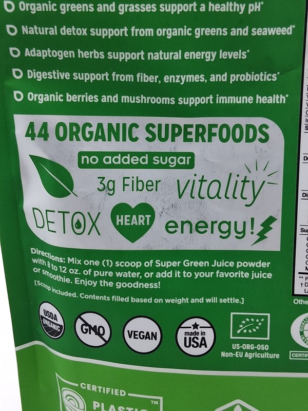 Touchstone Essentials Super Green Juice - 10.5 oz 30 servings BB 10/2026 gallery