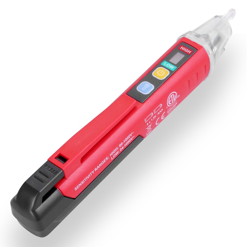 LED AC Electrical Voltage Power Detector Sensor Tester Non-Contact Pen 90-1000V gallery