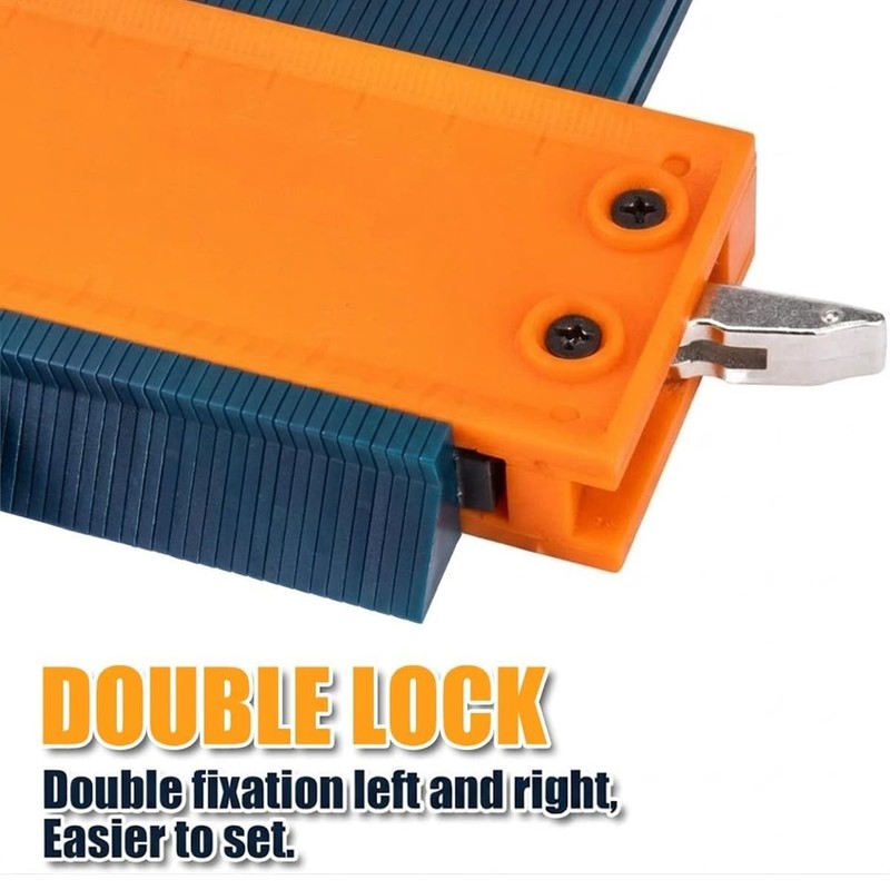 Connection Profile Gauge-Adjustable Lock -Precisely Copy Irregular Shape Dupl... gallery