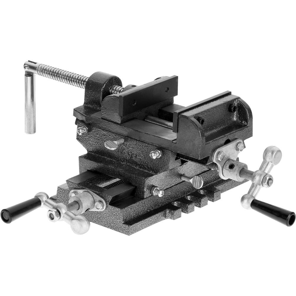 D4082 4" Cross-Sliding Vise with Slide Bar gallery