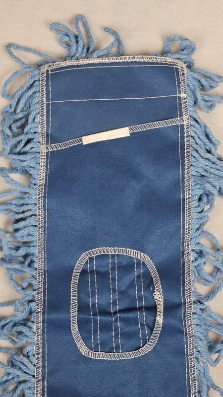 Dust Mop Replacement Head Washable Commercial Heavy Duty Mop Refills 20"x6" BLUE gallery