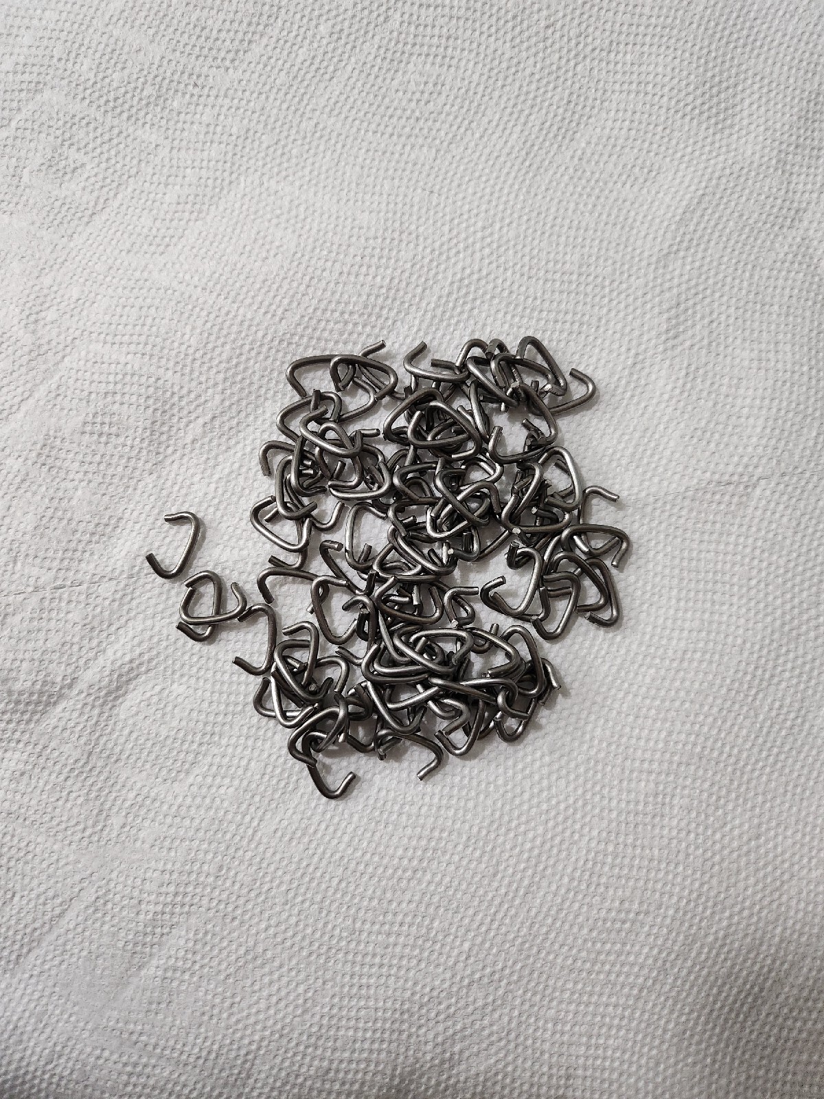 1/2" Stainless Steel Hog Rings 100 Count bag made in USA free shipping! gallery