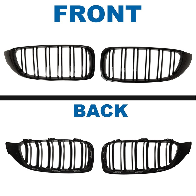 F32 Grille - Front Kidney Grille Compatible with 2014-2020 4 Series F32/F33/F... gallery