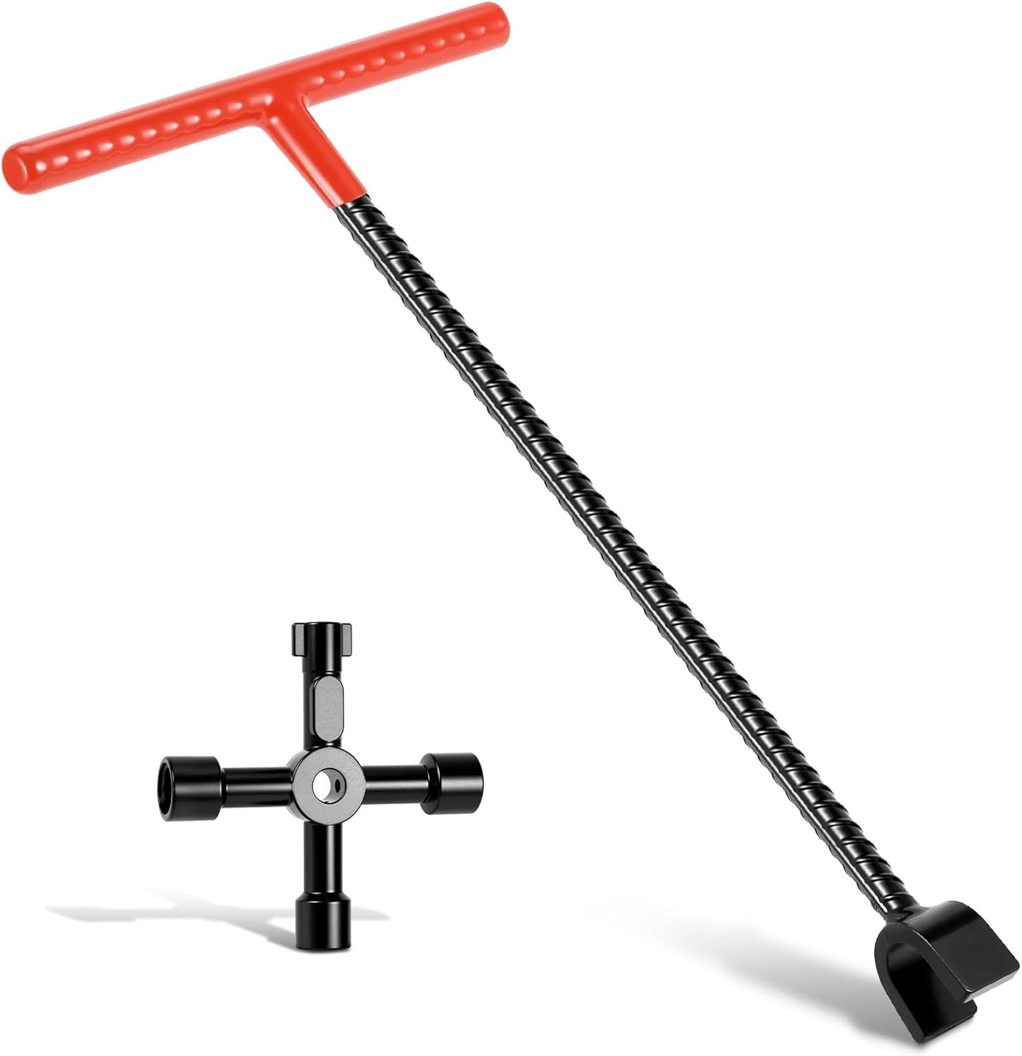 17IN Professional Water Meter Key Shut off Tool with 17in, Alloy Steel, Vinyl gallery