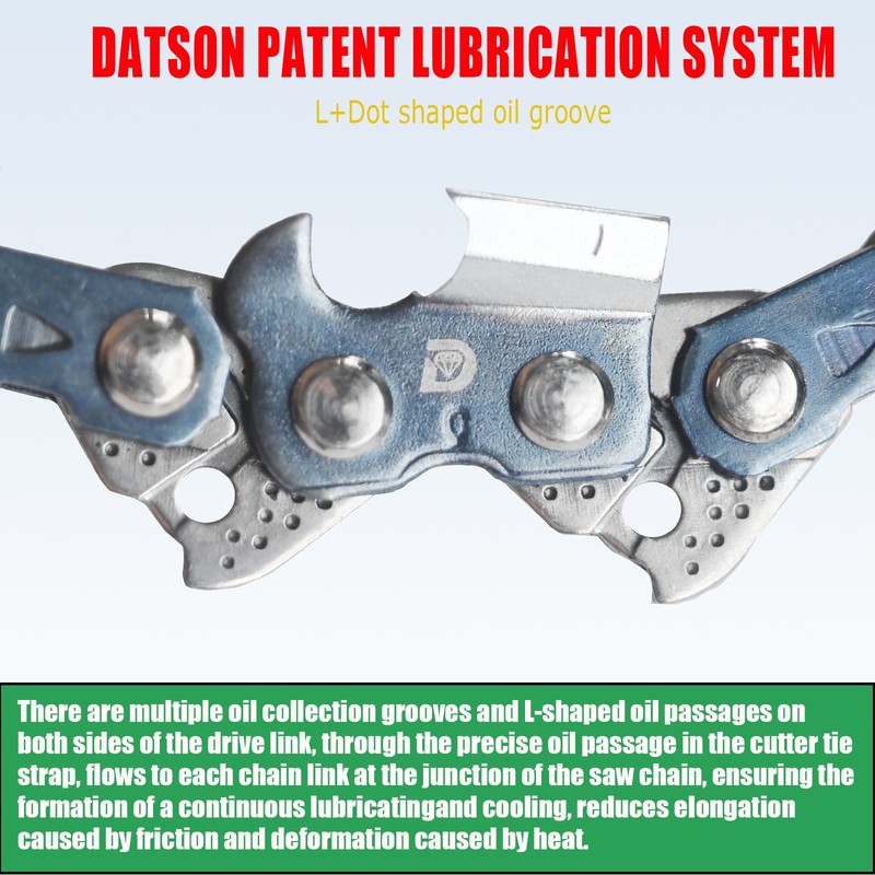 3Pack D81 Chainsaw Chain for 24" Guide Bars 81 Drive Links 3/8"Pitch .050" Gauge gallery