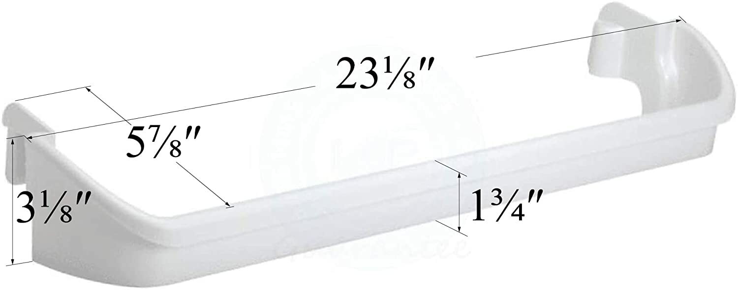 Door Middle Rack White Compatible with Frigidaire Refrig 240535201 AP3214686 gallery