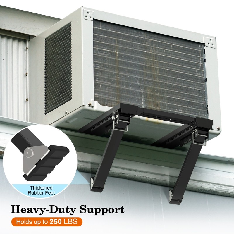 Adjustable Window AC Bracket, Quick Installation in 3minutes Without Drilling gallery
