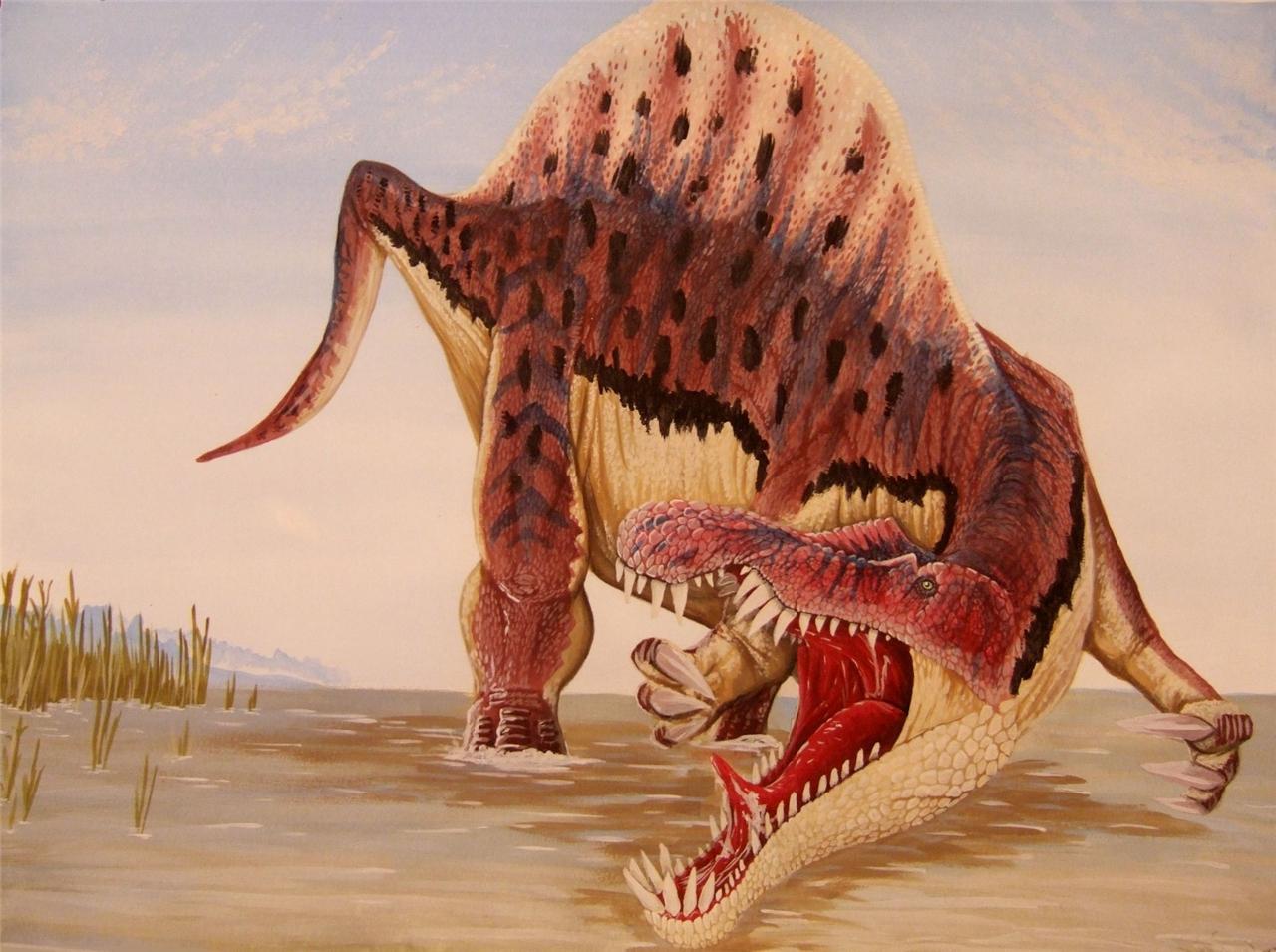SPINOSAURUS GLOSSY POSTER PICTURE PHOTO dinosaur jurassic rex predator cool 1795 gallery