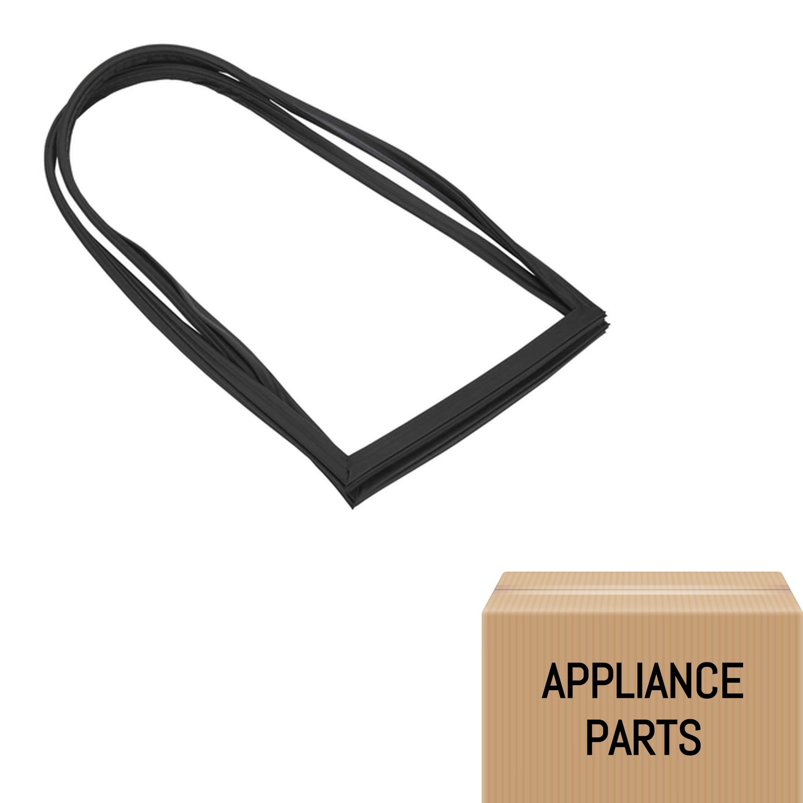 509323-V OEM For Kenmore Refrigerator Door Gasket Black Part # Model A9 gallery