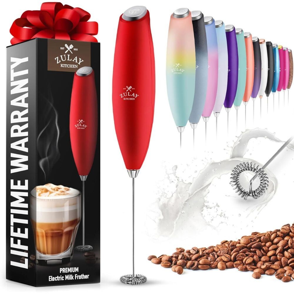 Zulay Kitchen Milk Frother (Without Stand) gallery