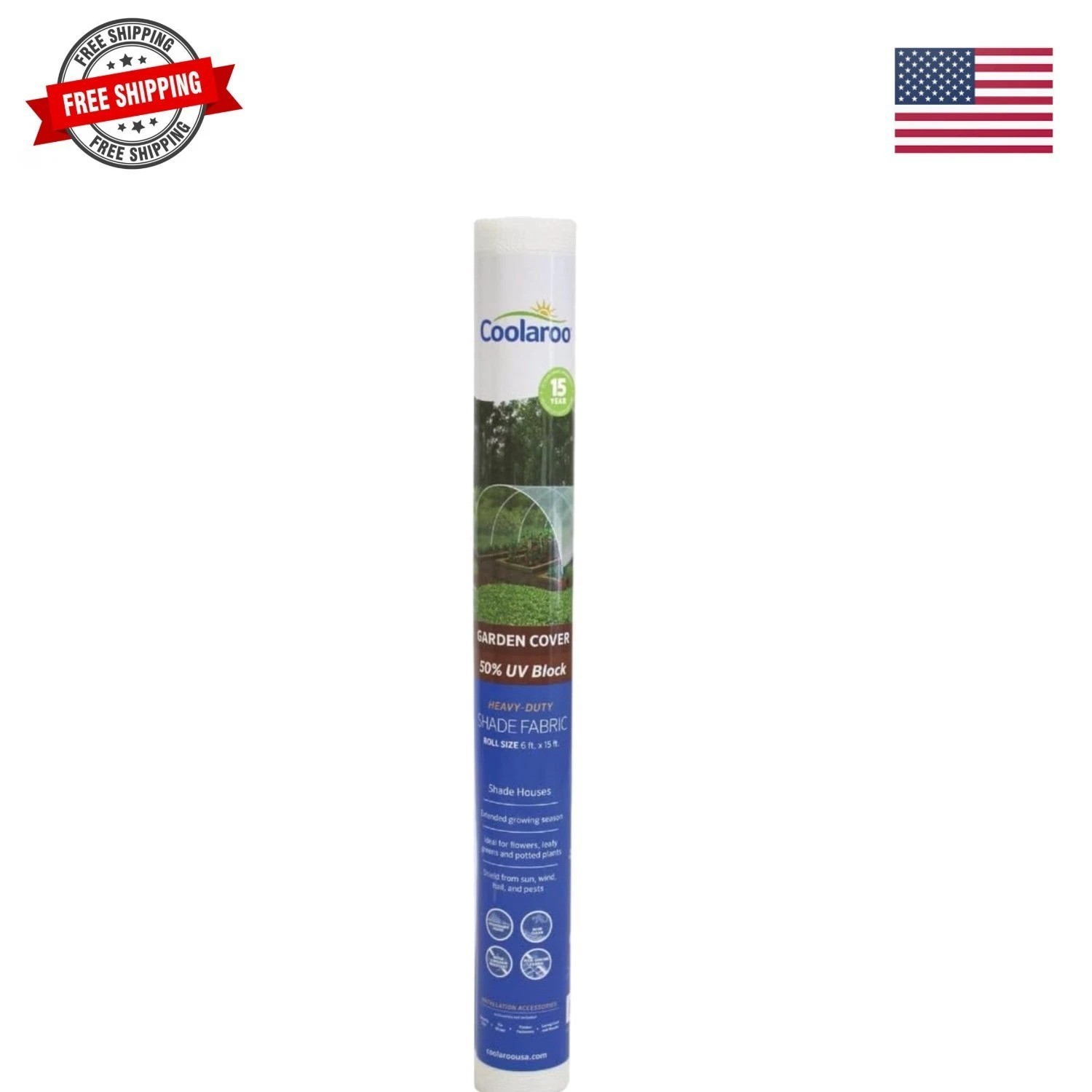 50% UV Block Garden Shade Cloth for Plants - Tear-Resistant Breathable Shade ... gallery
