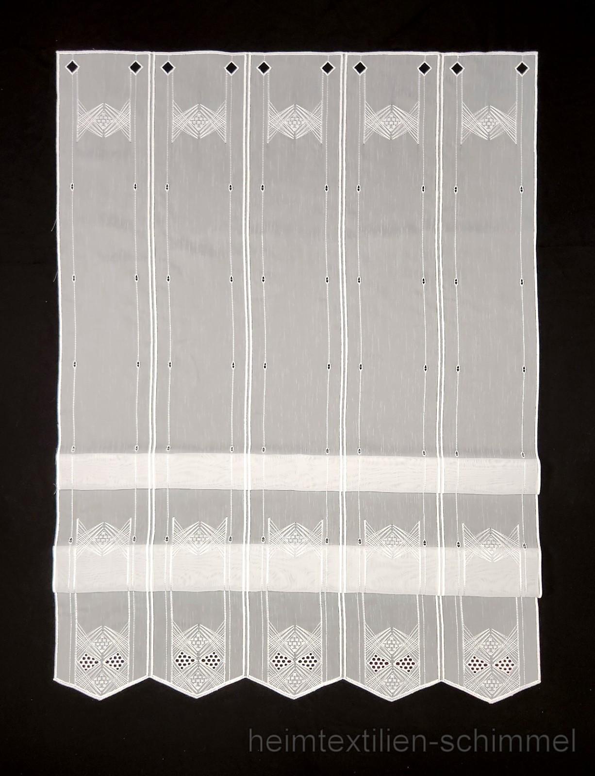 Clip Panneaux panel curtain panel hanger Roman blind various dimensions gallery