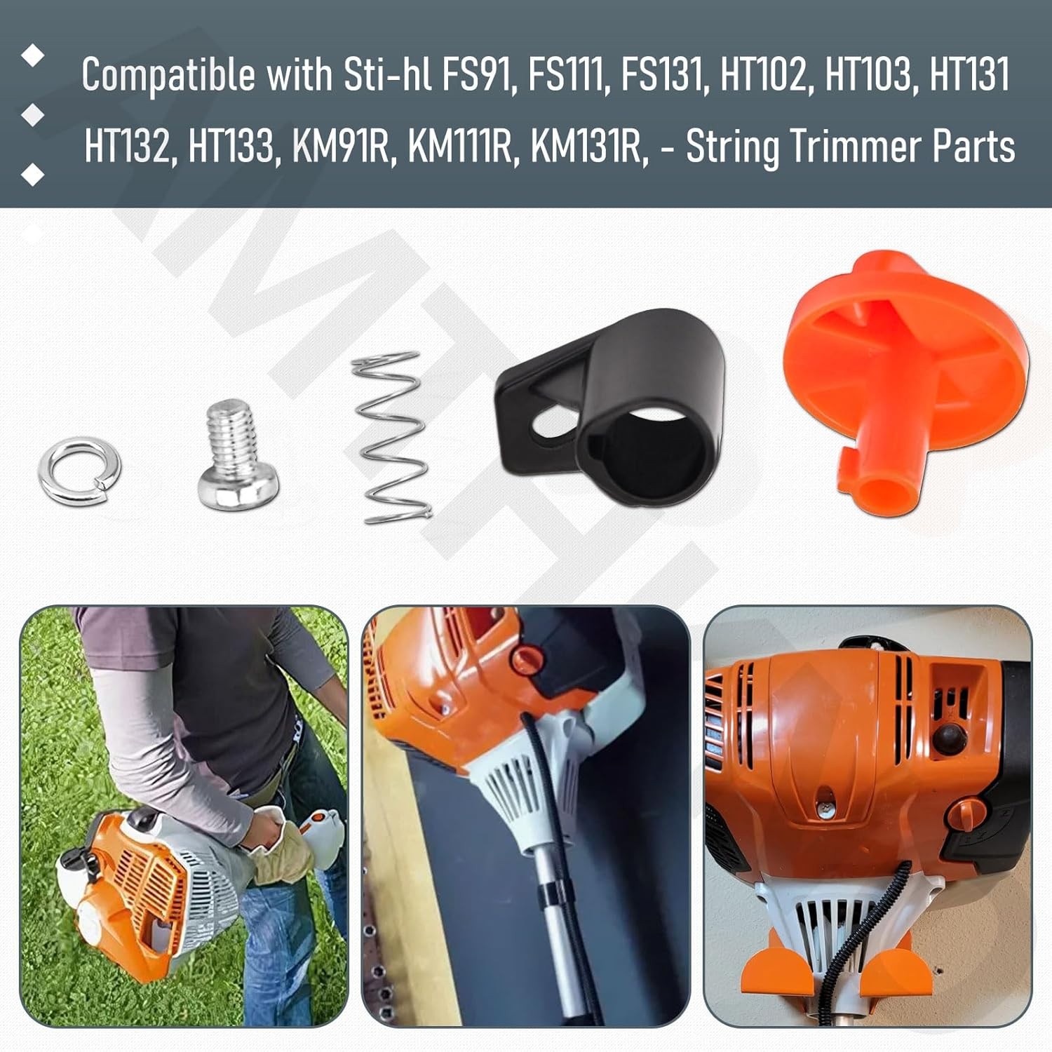 FOR STIHL CHOKE KNOB FOR FS91 FS111 FS131 HT102 HT103 HT131 4180 180 9500 W gallery