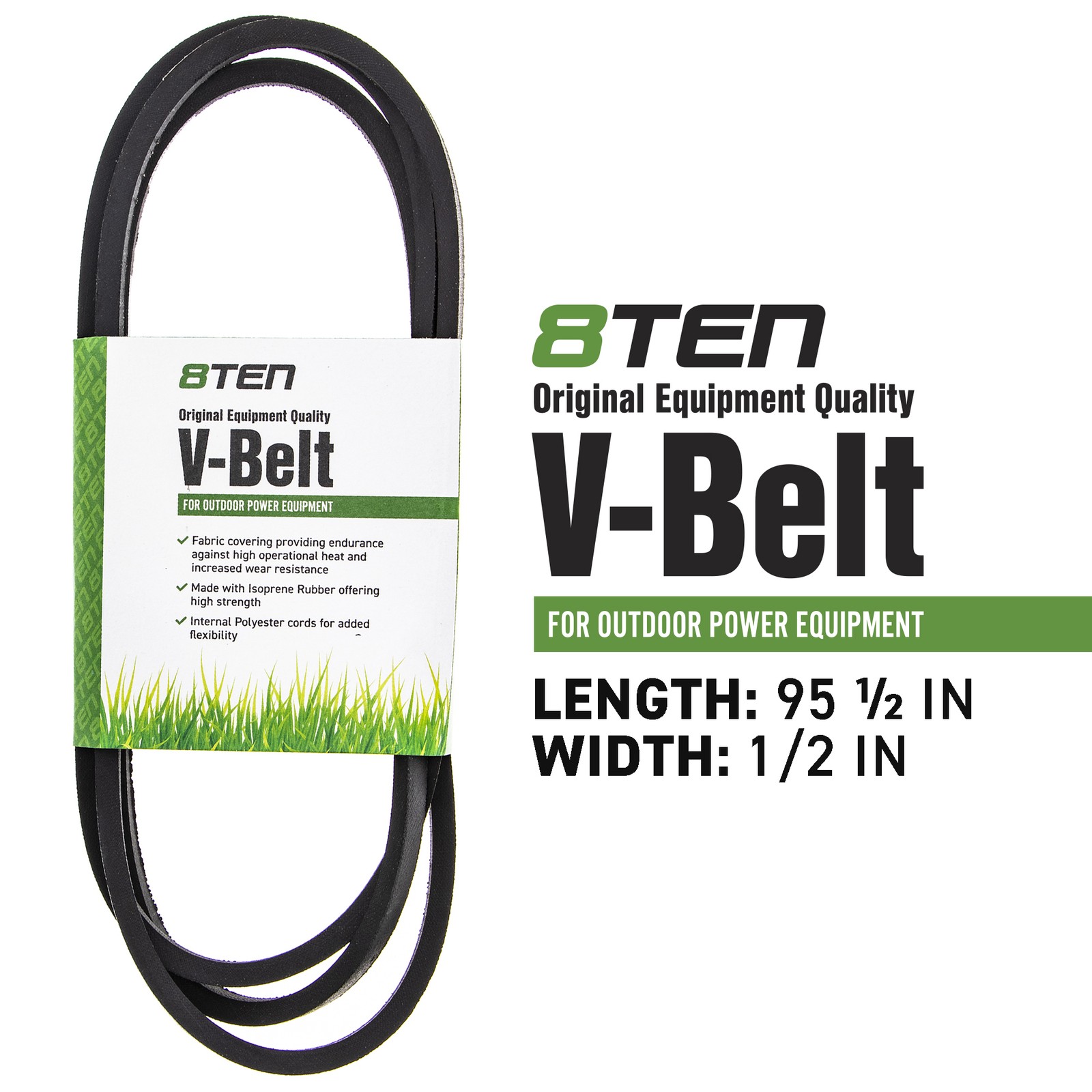 8TEN Ground Drive V-Belt for AYP 138255 Poulan Husqvarna 532138255 gallery