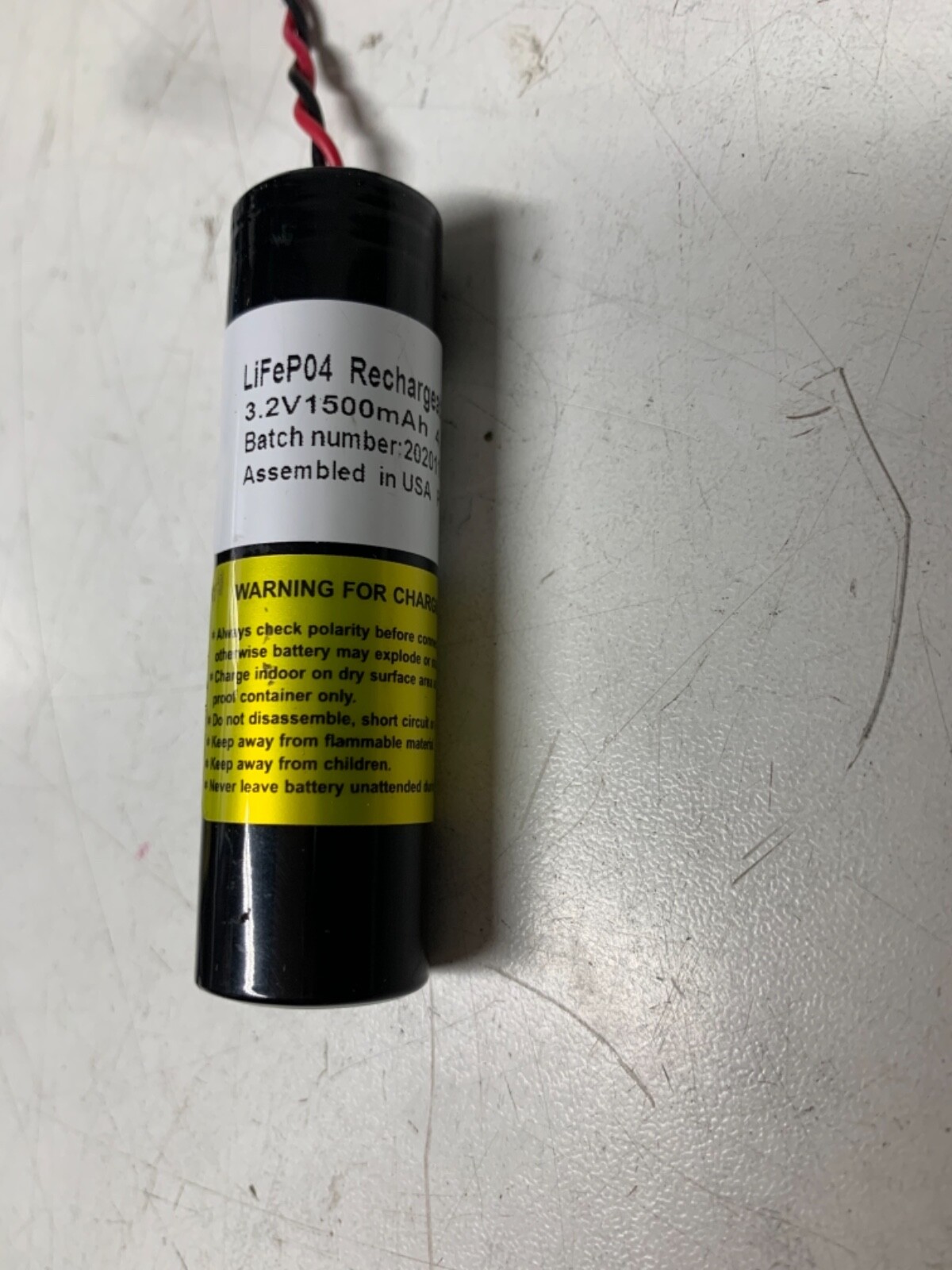 Replacement Rechargeable Lithium-Ion Battery 3.2v/1500mah gallery