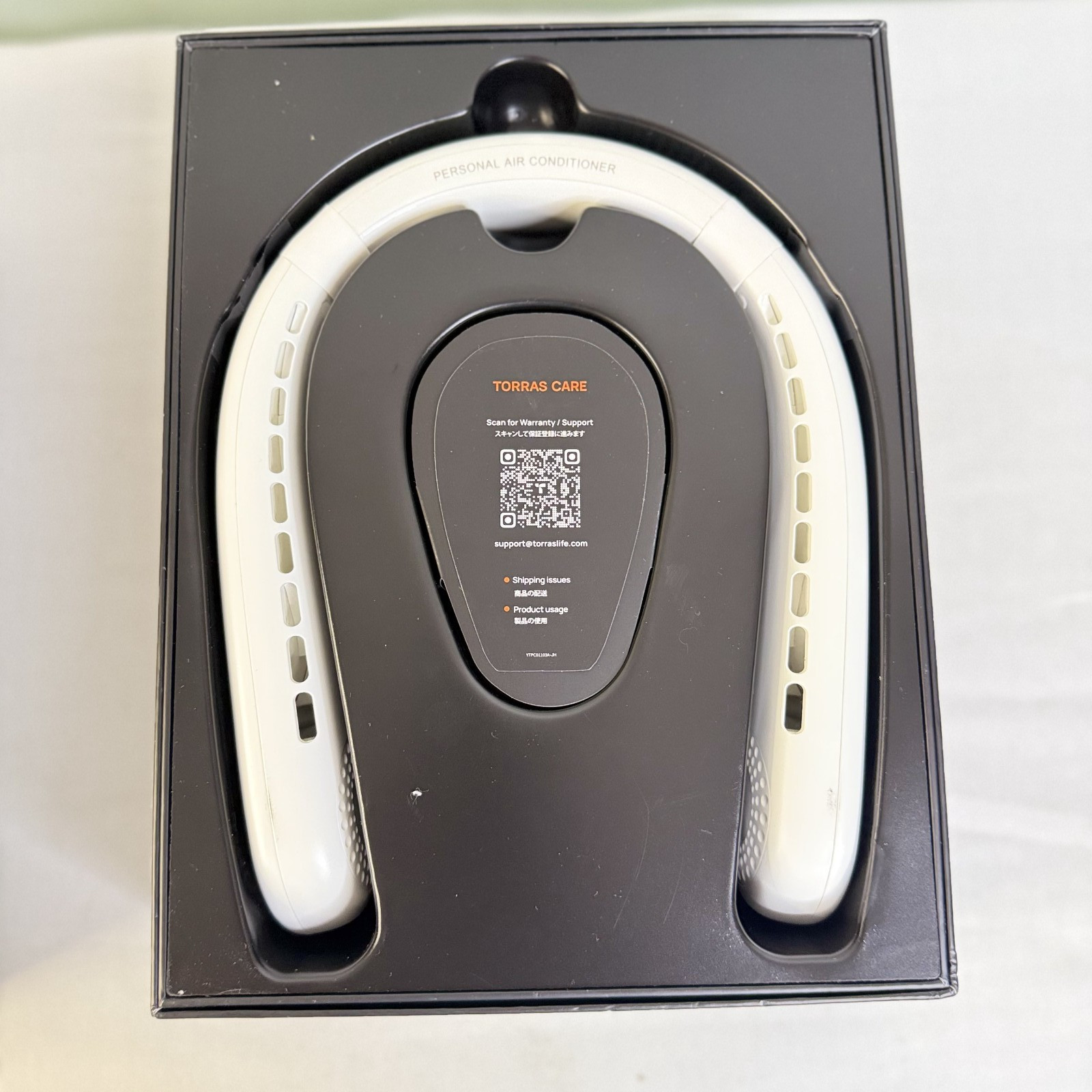 TORRAS - Coolify Air Smart 3-in-1 Neck Air Conditioner Cooling Heating Fan White gallery