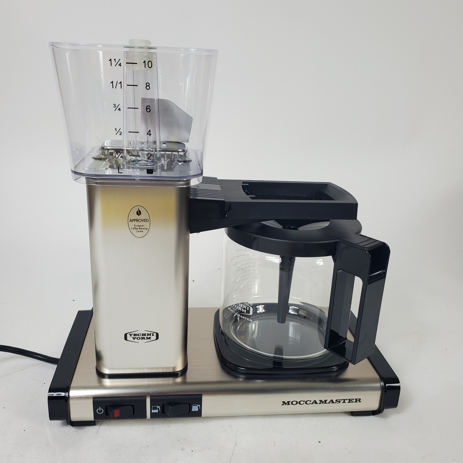 Technivorm MOCCAMASTER KBGV Coffee Maker Machine Brushed Silver 53940 gallery