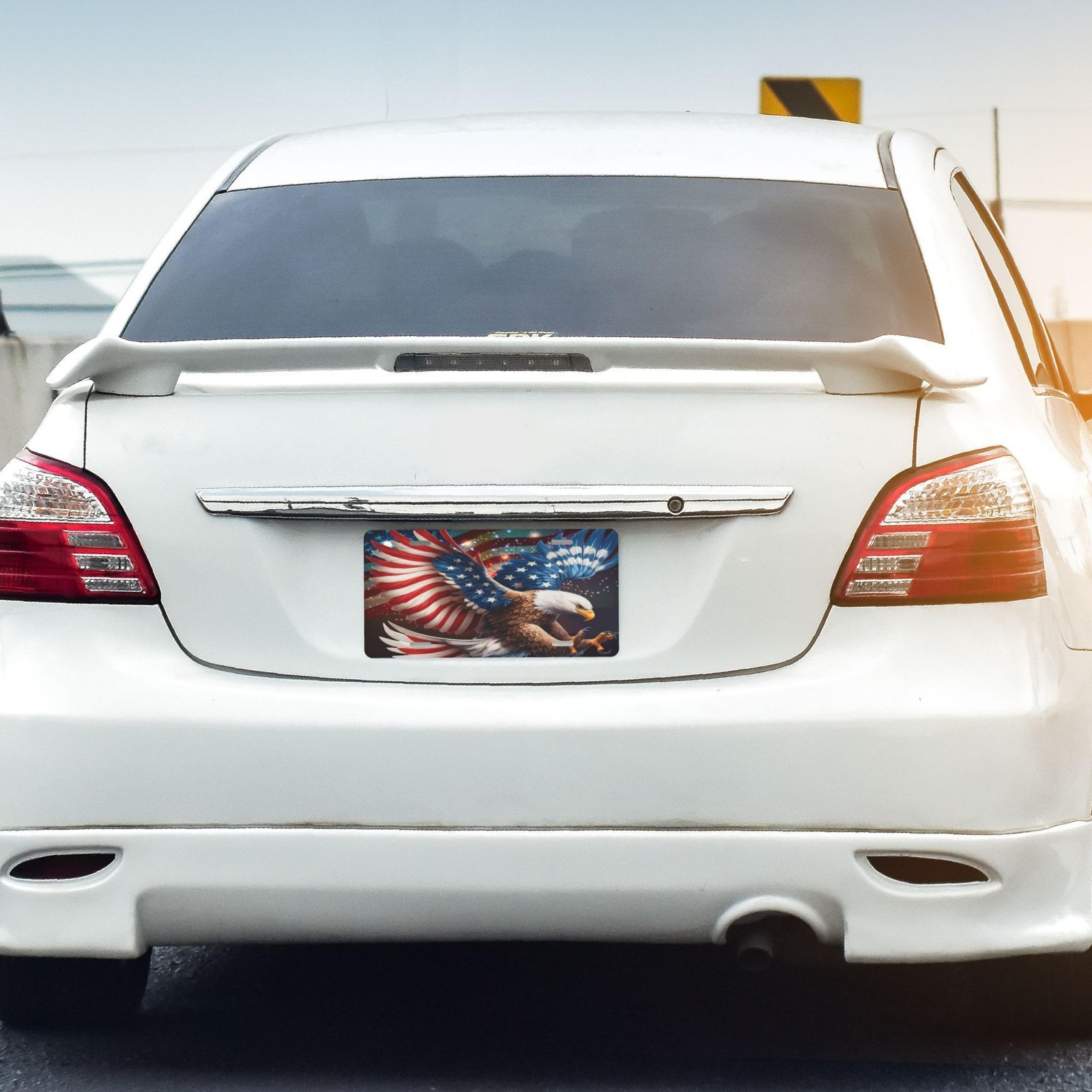 Front License Plate for Car Designs Animal Eagle America USA Stainless License P gallery