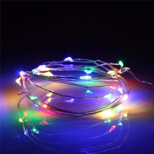Fairy String Lights Battery Operated LED Lamp Christmas Party Wedding Home Decor gallery