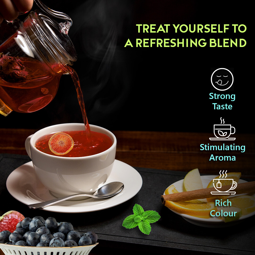 Energy Tea Blend - 100% Natural Mixed Herbal Tea gallery