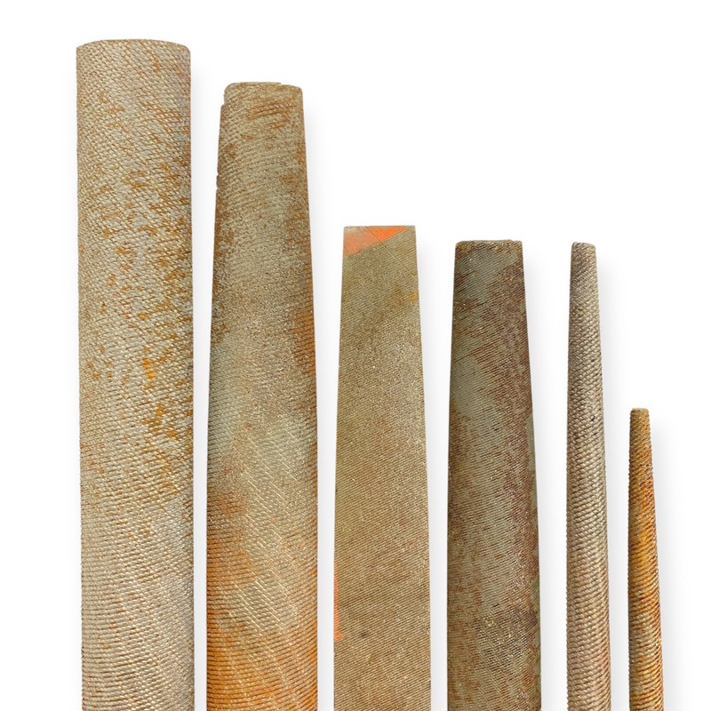 Simonds 12, 14, 17 in Mixed Flat, Round and Half Round File Set, 6 Pcs, USA gallery