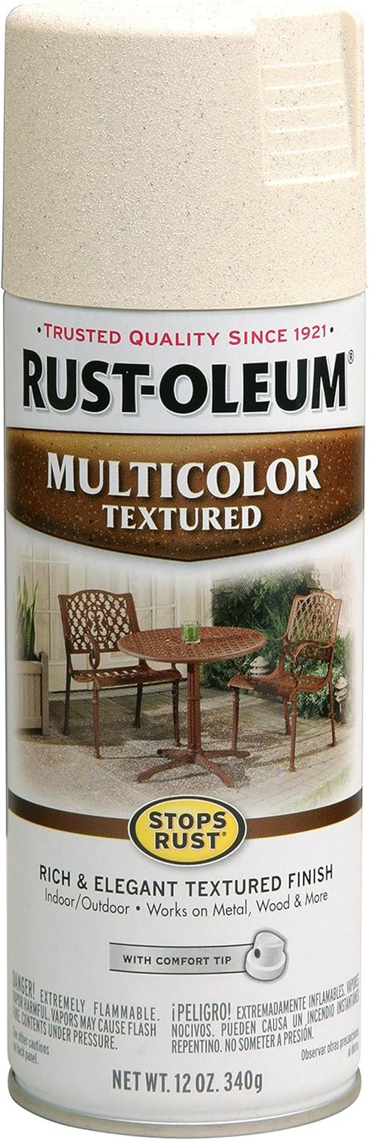 Rust-Oleum 239121 Stops Rust Multi-Color Textured Spray Paint, 12 Oz, Caribbean gallery