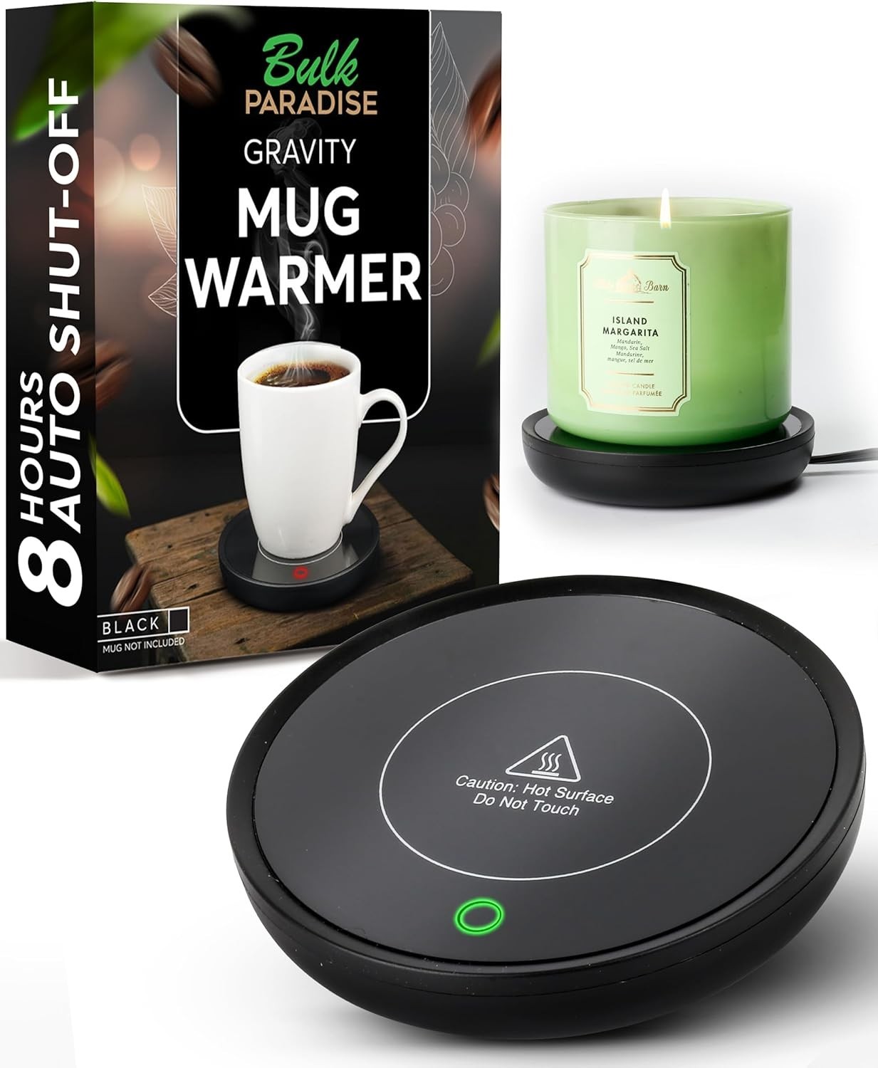 Coffee Mug Warmer - Compact Coffee Cup Warmer for Desk with Auto On/Off - Multip gallery