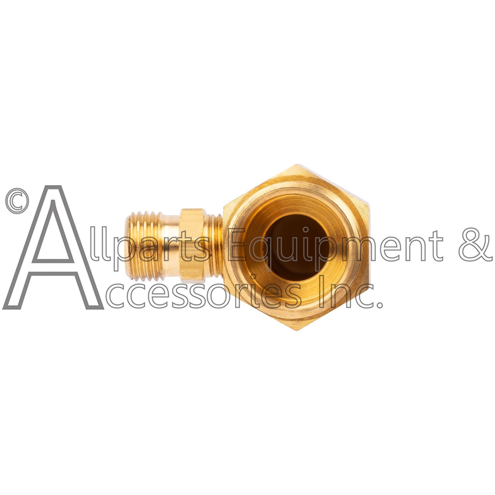DAC-252 DeVilbiss 1/2" MNPT x 5/8" MFTCF Brass Air Compressor Check Valve gallery