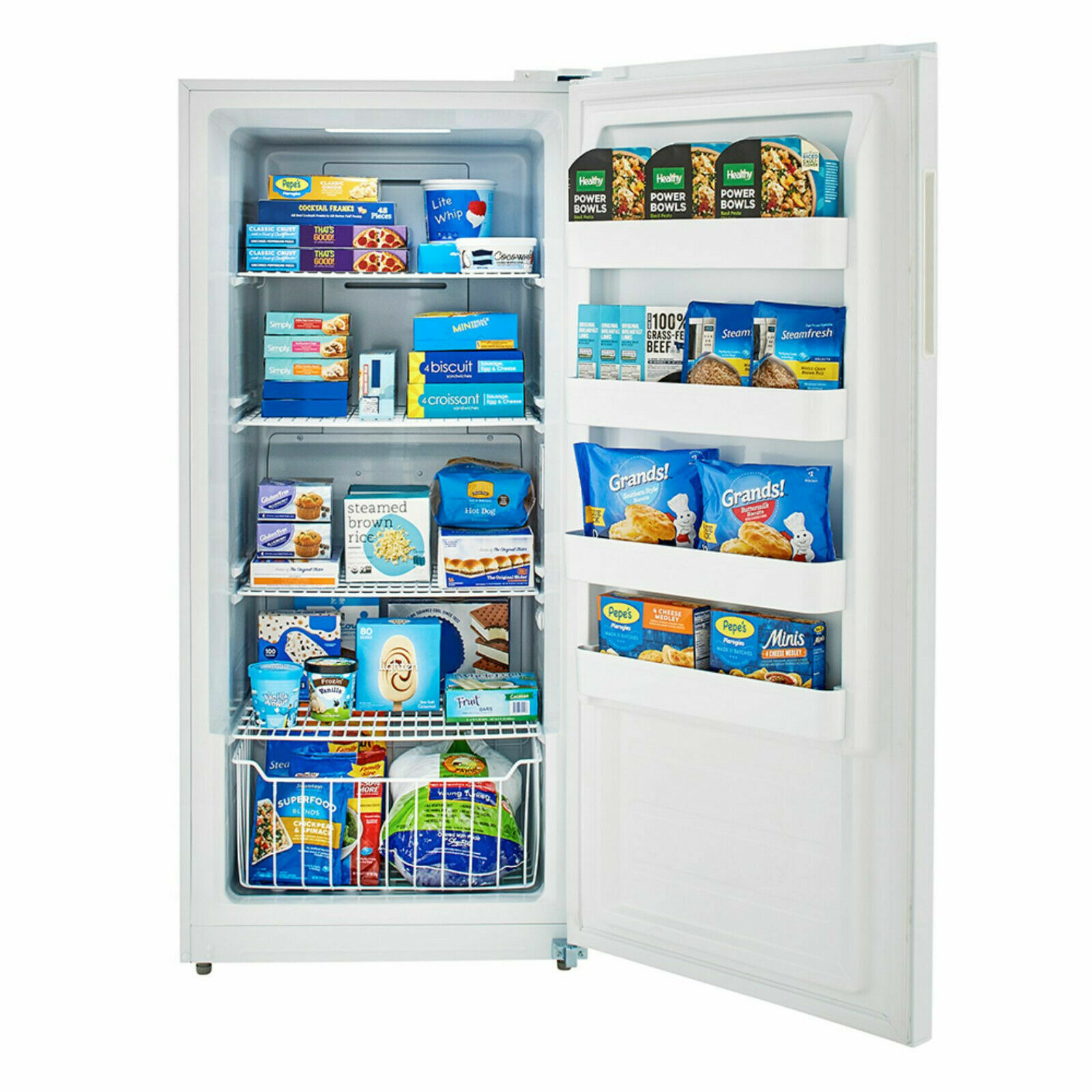 13.8 cu ft Upright Freezer/ Fridge Convertible Frost Free Restaurant Garage Home gallery