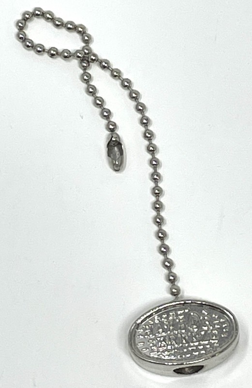 Pull Chain for Harbor Breeze Ceiling Fan Silver Color gallery