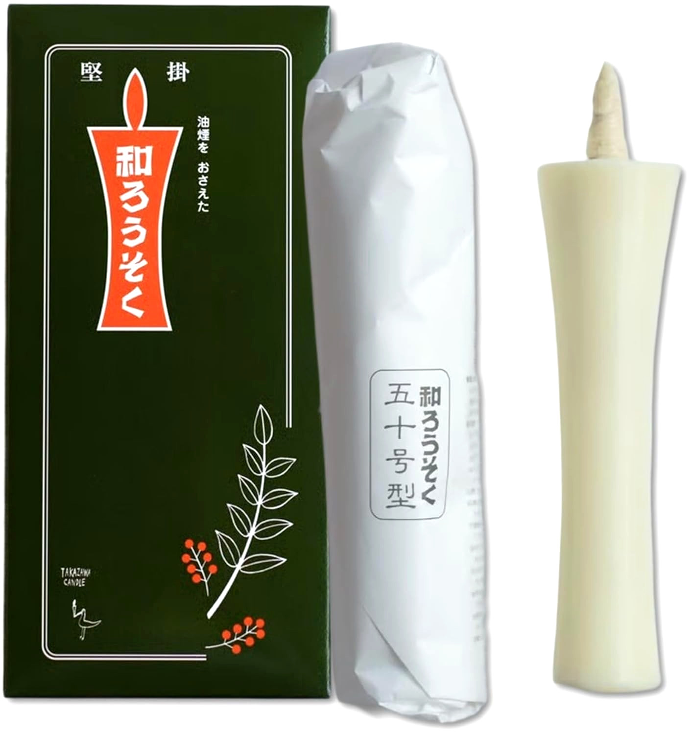 2pcs Set Japanese Candles 21.5cmｘ5.4cmｘ4cm w/ Tracking Number gallery