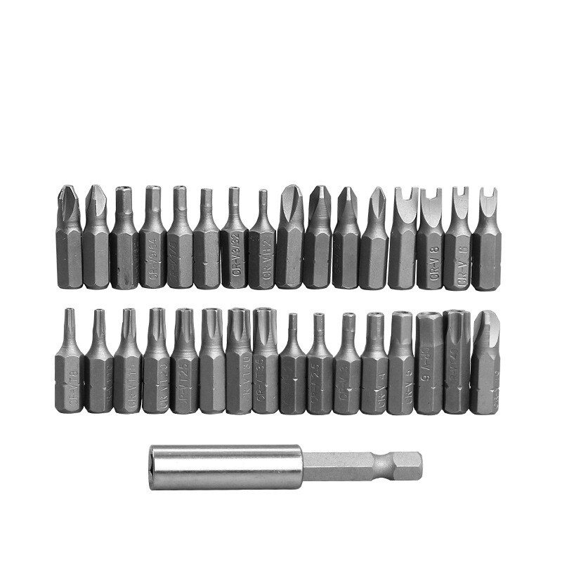 33pcs New Hex Star Spanner Kit: Secure Torx & Tri Wing Drivers for Safety gallery