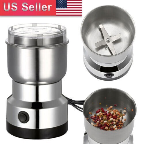 300W Electric Coffee Bean Grinder Nut Seed Herb Grind Spice Crusher Mill Blender gallery