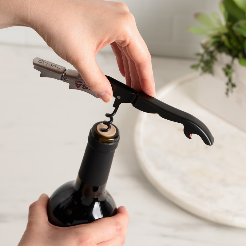 Black Double-Hinged TSA Compliant Corkscrew gallery