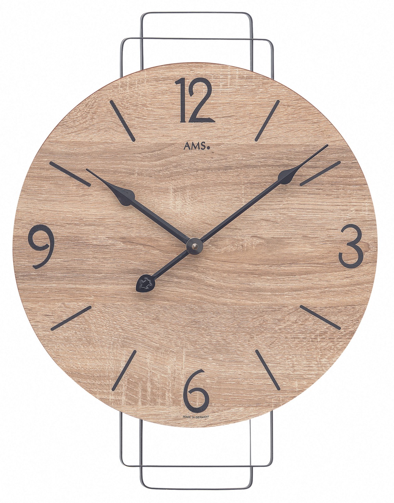 Modern Wall Clock with Quartz Movement by AMS gallery