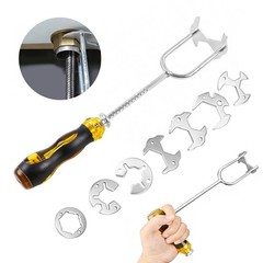 Telescopic Multi Function Sink Wrench Faucet Basin Installer Plumbing RepairTool