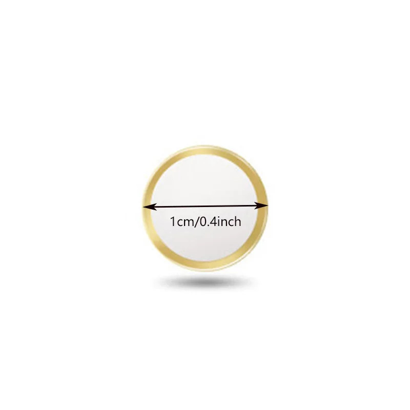 5PCS Home Button Sticker for iPhone 8 7 6S Touch ID Anti-Sweat Protector gallery